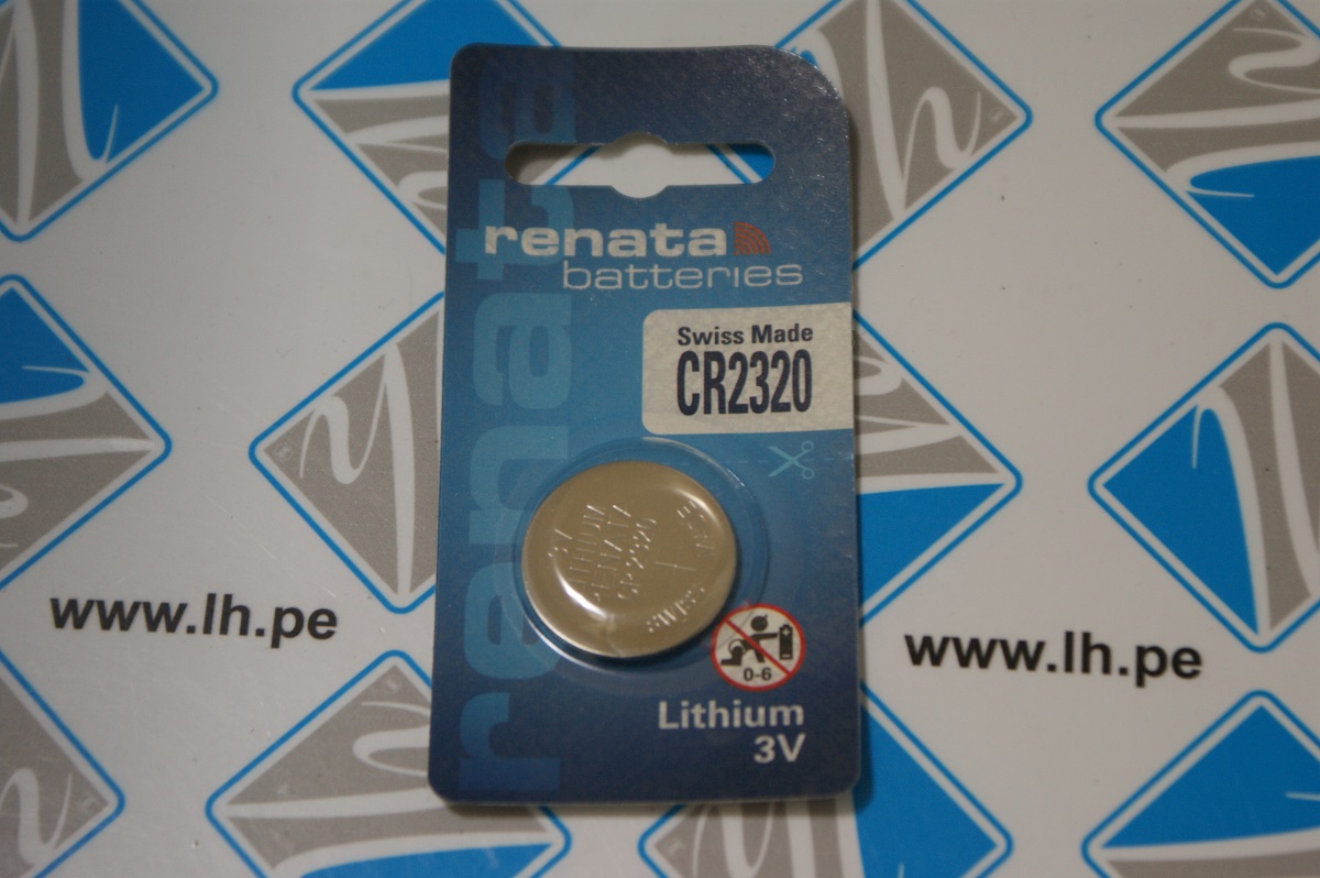 CR2320           Bateria Lithium Renata CR2320 (BR2320) 3Volt